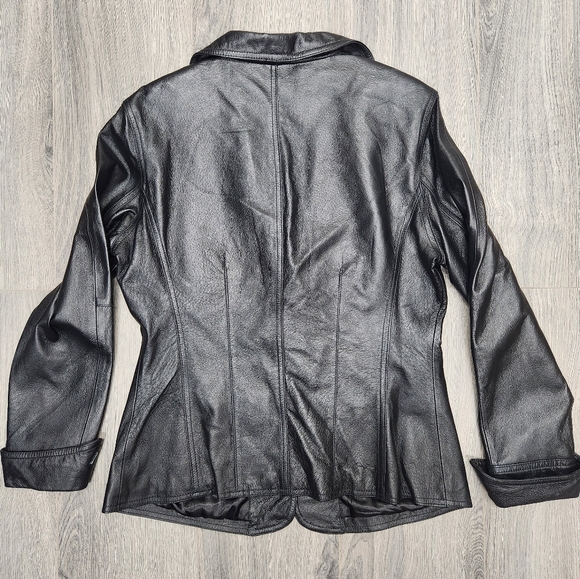 CLIO Leather Jacket - Picture 3 of 5